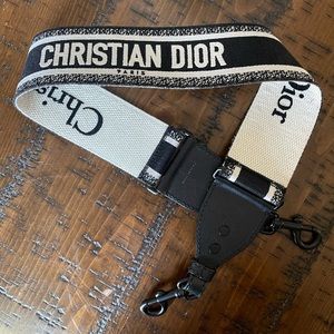 Christian Dior Double sided print bag strap